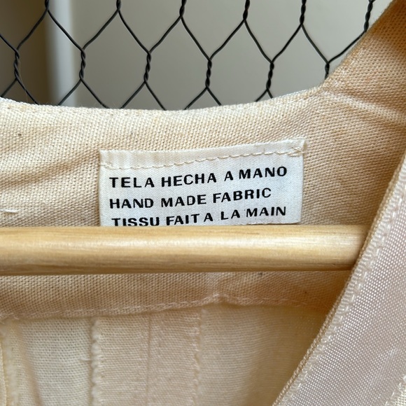 Vintage Gonzalo Bauer Handmade Mexican Embroidered Bohemian Maxi Dress - Picture 7 of 14